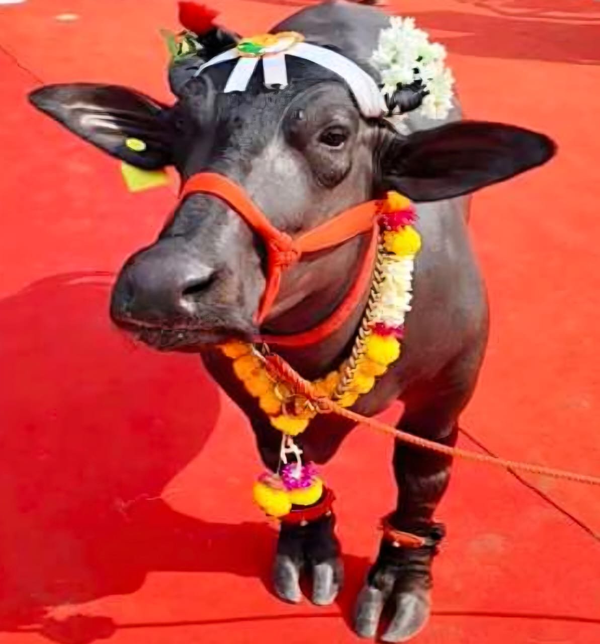 छत्रपती कृषी 2025 प्रदर्शनात लक्ष वेधून घेणार गिनीज बुक मधील राधा म्हैस