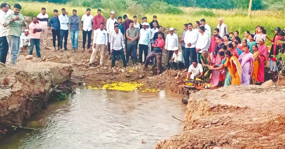 माणच्या 14 गावांचा पाणीप्रश्न मिटला