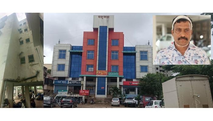 'वास्‍तू प्‍लाझा' या इमारतीमध्ये घरफोडीचा प्रयत्न