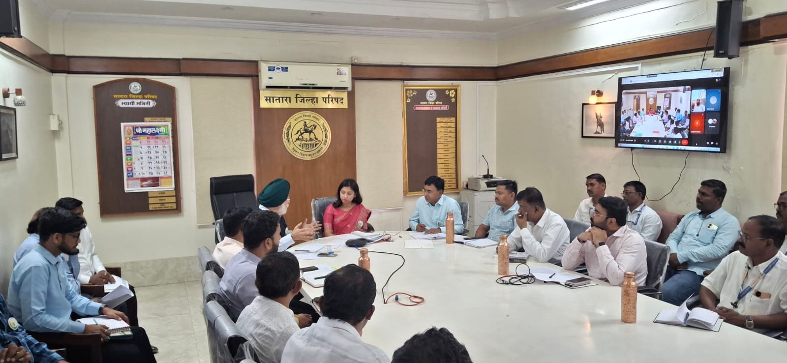 स्वच्छ साताऱ्यासाठी नऊ एमआरएफ सेंटर उभारणी; घनकचरा व्यवस्थापनाचे आदर्श मॉडेल उभारण्याचे आवाहन