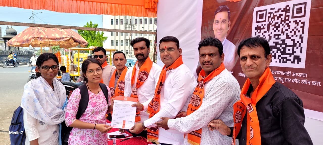 महाराष्ट्र नवनिर्माण सेनेची साताऱ्यात सभासद नोंदणी सुरू