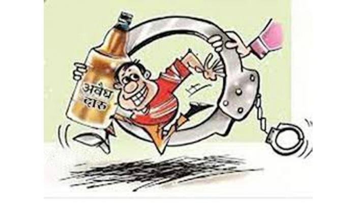 अवैधरित्या दारू विक्री प्रकरणी एकावर कारवाई 