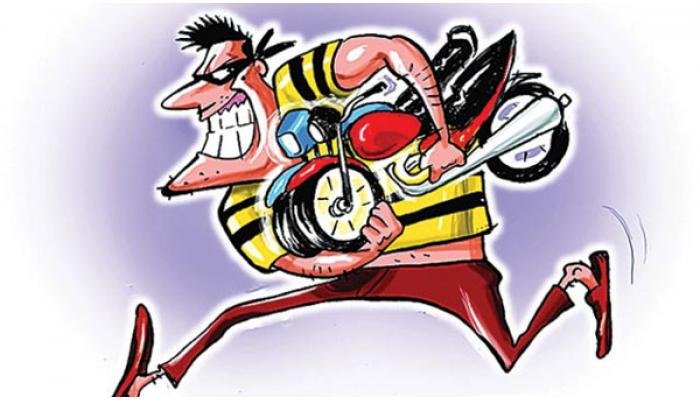 एमआयडीसी परिसरातून दुचाकीची चोरी 