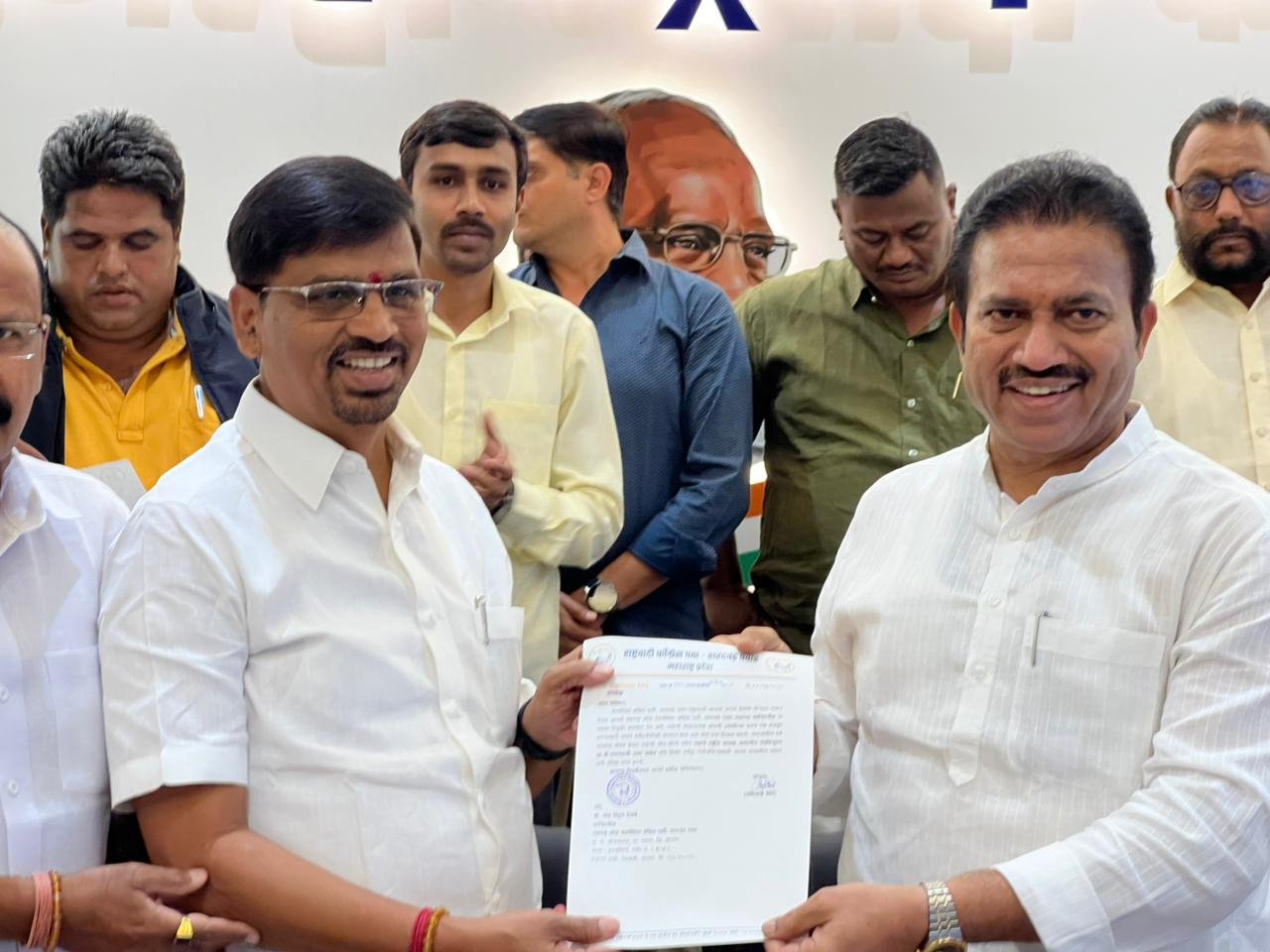 राष्ट्रवादी काँग्रेस शरदचंद्र पवार पक्षाच्या राज्य सरचिटणीसपदी नरेश देसाई